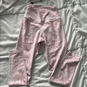 Ptula Pink Patterned Leggings